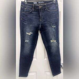 Mossimo Supply Co. Distressed Blue Jeans